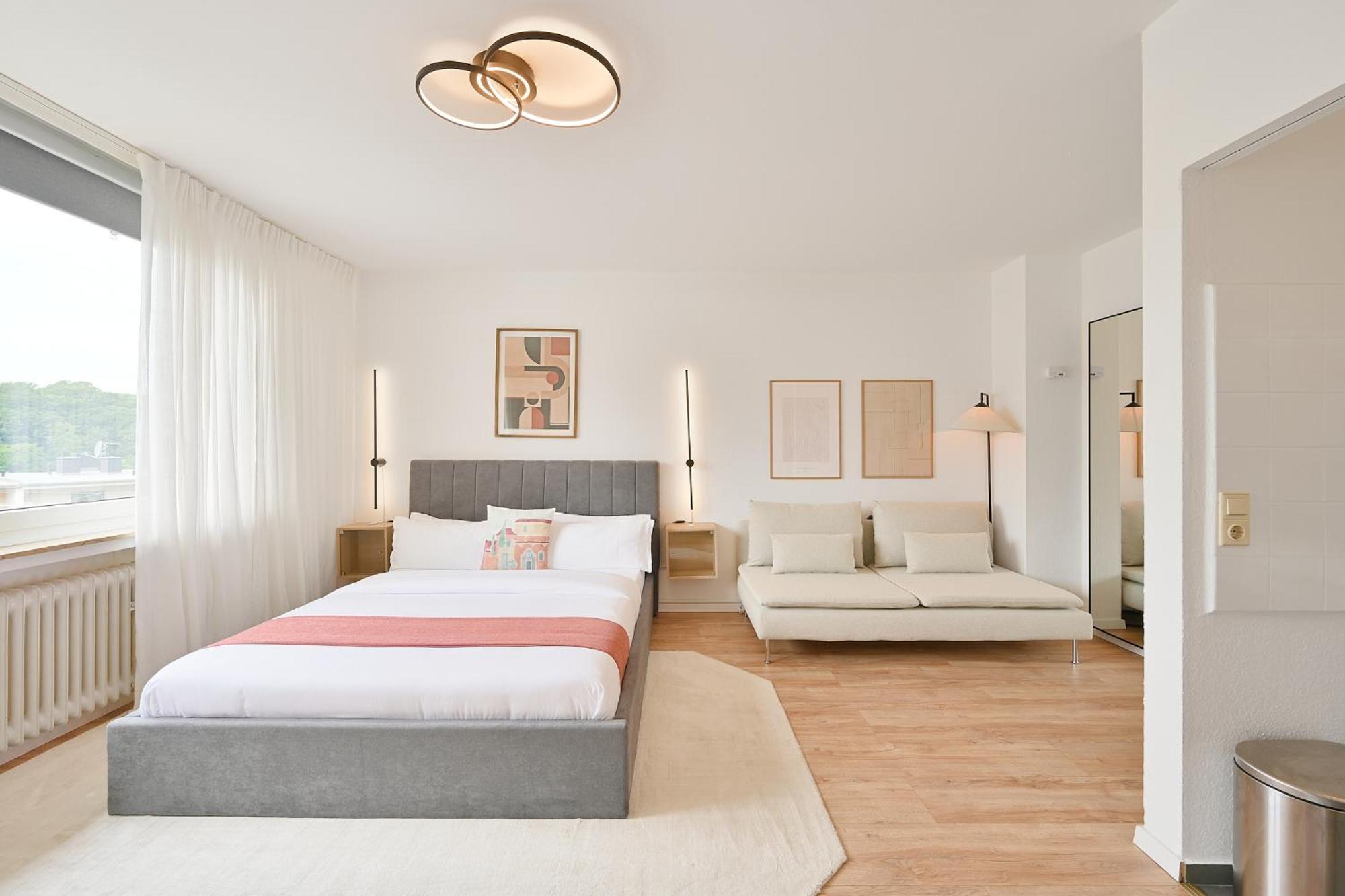 Beautiful And Stylish 1-Bedroom With Kitchen And King Size Bed Вупертал Екстериор снимка