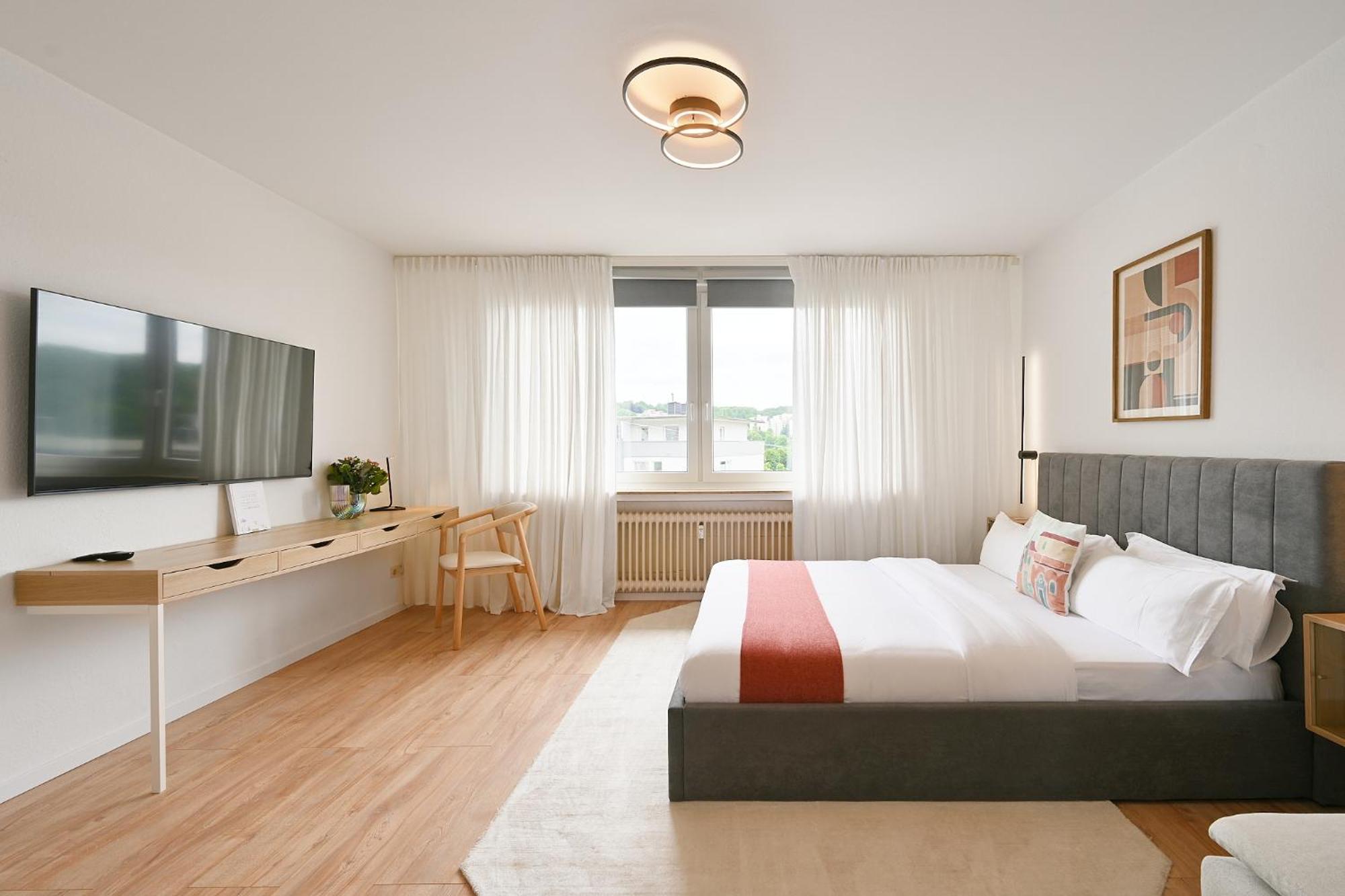 Beautiful And Stylish 1-Bedroom With Kitchen And King Size Bed Вупертал Екстериор снимка